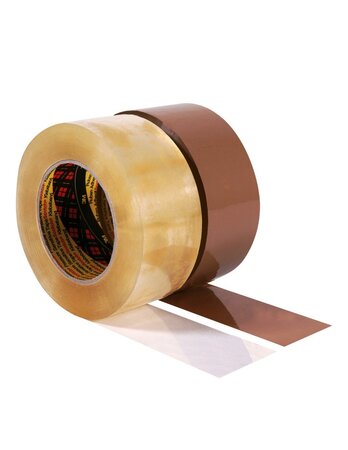 (lot  36 rouleaux) ruban adhésif polypropylène scotch® 3m 3739 transparent 48mmx132m