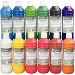 Flacon de 500 ml de peinture acrylique O'COLOR orange
