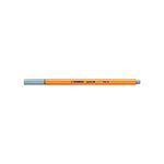 Stylo-feutre point 88 pointe fine 0 4 mm gris bleu moyen stabilo