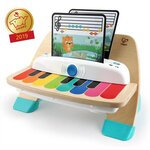 HAPE Baby Einstein Piano magic touch - Jouet d'éveil musical en bois tactile et électronique
