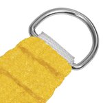 vidaXL Voile d'ombrage 160 g/m² Jaune 3/4x3 m PEHD