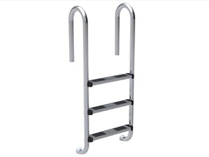 Echelle en acier inoxydable - 3 Marches
