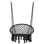 vidaXL Chaise à bascule en hamac 80 cm Anthracite