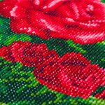 Tableau Broderie Diamant Crystal Art 30x30cm T. Kinkade Roses