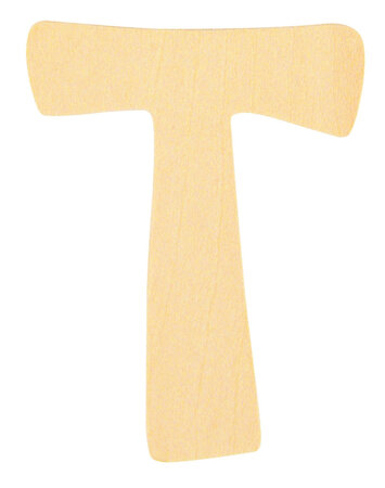 Alphabet en bois 6 cm Lettre T