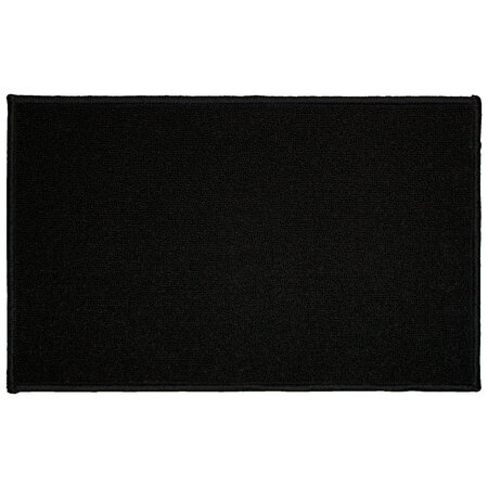 Tapis Rectangle 50x80 cm Uni Primobis Noir