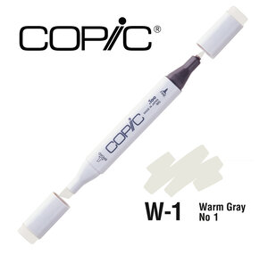 Marqueur à l'alcool Copic Marker W1 Warm Gray No.1