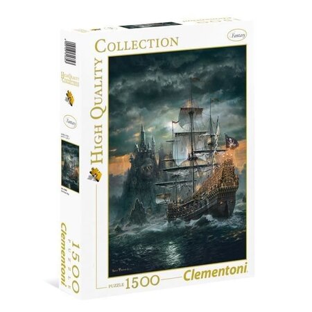 PUZZLE 1500 pieces - Le bateau pirate - 59 X 84 cm