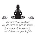 Stickers muraux zen citation
