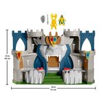 Imaginext - coffret château fort aventure du lion avec figurine - accessoire figurines - des 3 ans