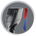 Remington tondeuse à barbe mb350lc lithium beard barba
