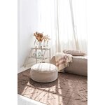 Tapis coton lavable Tribu sol marron - 170 x 240 cm