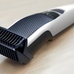 Philips tondeuse cheveux & barbe - série 3000 - 10 hauteurs de coupe - blanc
