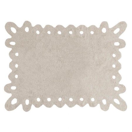 Tapis coton original - beige - 120 x 160