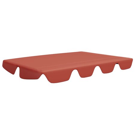 vidaXL Toit rechange balançoire Terre cuite 188/168x110/145 cm