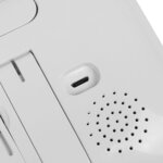 Byron interphone vidéo sans fil 16 4x13 5x2 cm blanc