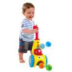 Playgo jouet à pousser scoop-a-ball launcher