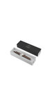 PARKER IM Premium - Stylo Plume, chocolat, plume fine, attributs chromés