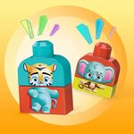 MEGA BLOKS First Builders Les Eco Amis Safari - 30 blocs - 12 mois et +