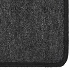 vidaXL Tapis de couloir Anthracite 80x400 cm