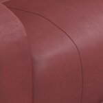 vidaXL Fauteuil de massage Rouge bordeaux Similicuir
