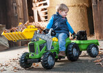 Tracteur a Pedales + Remorque rollyKiddy Futura