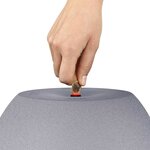 LECHUZA Jardinière CUBETO Color 30 ALL-IN-ONE Gris pierre 13830