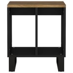 vidaXL Table d'appoint 40x31x46 cm Bois de manguier et d'ingénierie