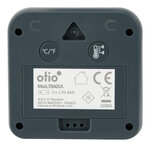 Thermomètre - hygromètre intérieur gris anthracite - Otio