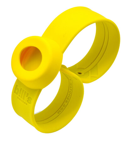 Bracelet de montre mini uni jaune