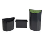 Compartiments Ecologic Pour Poubelles De Bureau - Gris Anthracite - Exacompta