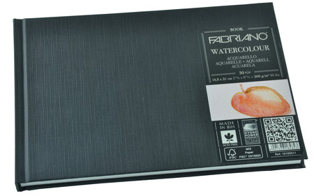 Papier Aquarelle carnet A5 200g 30 feuil. Fin
