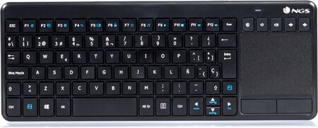 Clavier sans fil ngs tv warrior (noir)