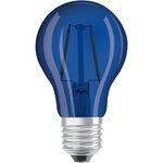 Osram ampoule led standard verre bleu déco 2 5w=15 e27 chaud