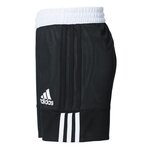 ADIDAS Short de basketball réversible Y TMS REV - Noir/Blanc