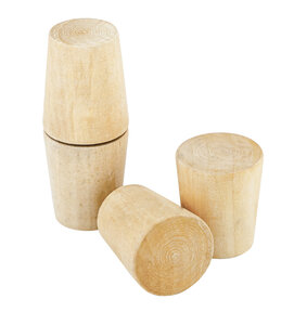 Pied de tiroir ou commode Cylindrique 4 pièces
