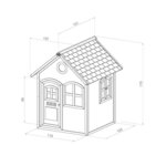 Axi maison pour enfants julia bois