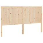vidaXL Tête de lit 140 5x4x100 cm bois massif de pin
