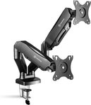 Onkron g160 blk support de bureau pour deux écrans pc de 13 à 32 pouces noir