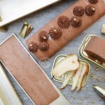 Kit de 3 moules pour réaliser sa bûche de Noël