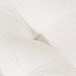 vidaXL Coussin de canapé palette Beige 120x80x10 cm