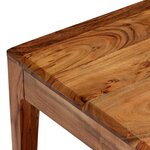 vidaXL Table basse Bois massif 88 x 50 x 38 cm