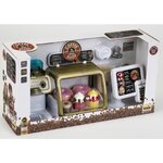 COFFEE SHOP - Bar a Café - Ecran Tactile et Lecteur de Cartes (6 Sons) - Ecoulement d'eau et Accessoires