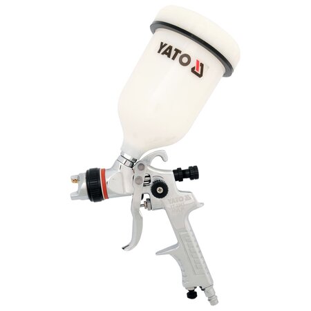 Yato pistolet de pulvérisation avec réservoir 600 ml 1 5 mm