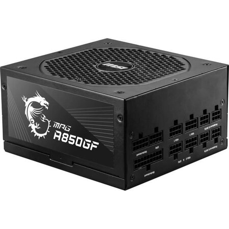 Msi mpg-a850gf unité d'alimentation d'énergie 850 w 24-pin atx atx noir