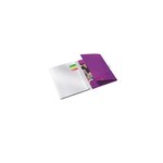 Leitz cahier be mobile a4 petits carreaux violet