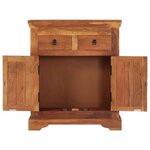 vidaXL Buffet 63 x 30 x 75 cm Bois d'acacia massif