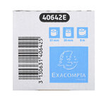 Bobine Pour Tickets De Carte Bancaire 57x30mm - 9m - 1 Pli Thermique 55g/m2 - X 120 - Exacompta