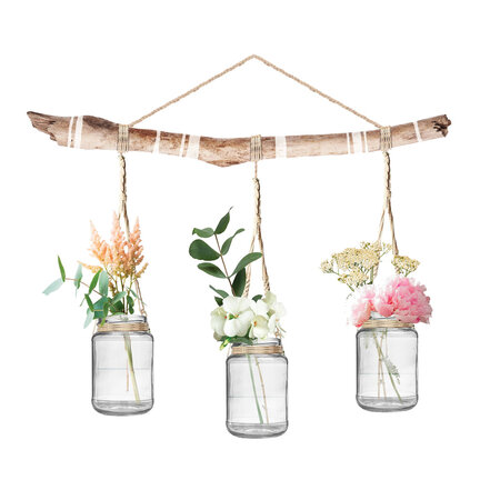 Stickers muraux Bocaux et Fleurs