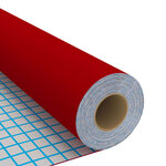 vidaXL Film autoadhésif pour meubles Rouge 500x90 cm PVC
